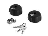 Cycle carrier spare parts knob for claw (2 pieces) (2 stk) (for BC 70 & bikelander) incl. 3 keys (for version BC : part.-no.