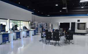 The expanded showroom includes a CNC machining center for demo cuts, shrink fit and balancing machines under power, and HAIMER s complete range of tool holding solutions on display.