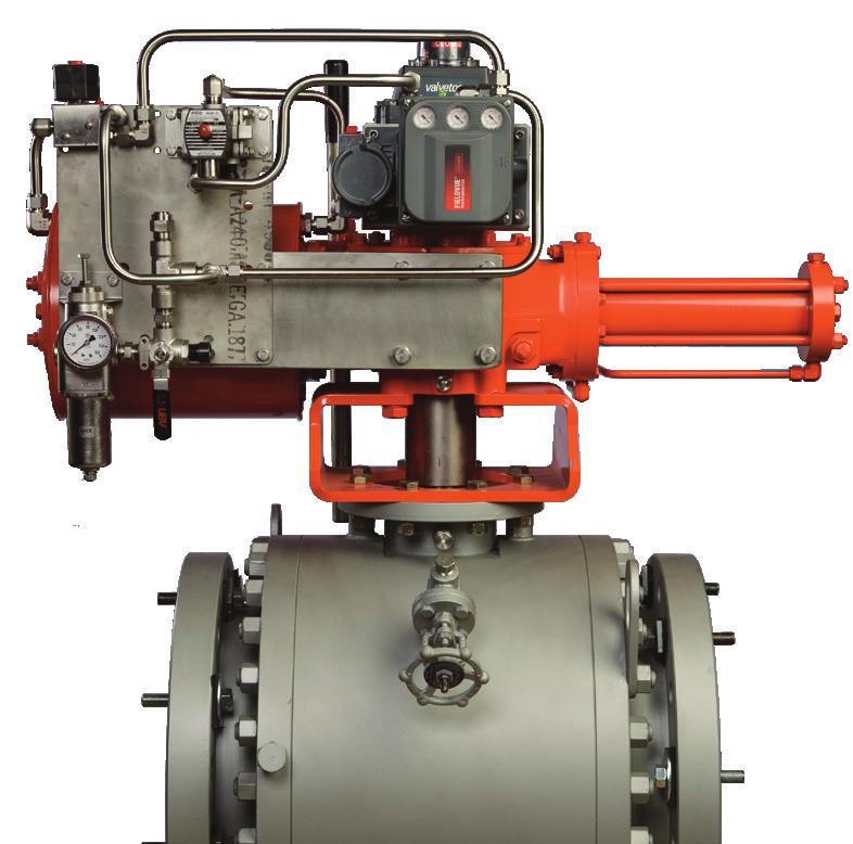 Options Overrides Emerson offers a variety of mechanical and manual overrides for G-Series models. The M11 hydraulic override can be used with either spring-return pneumatic or hydraulic models.
