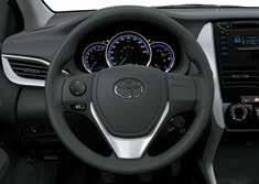 size. The electronically-assisted steering wheel