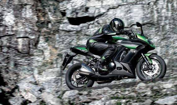 blast, or loaded with passenger and luggage for a map shrinking tour; the Z1000SX is your