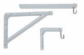 Fixed or adjustable wall mount brackets available. Wall Screens BR60* Wall Screen 60"H x 60"W 20 lbs $90.