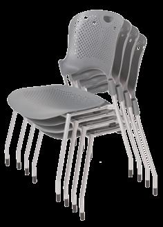 Optional arms made from 7/8" tubular silver steel are available. Circulation Stack & Computer Chair The Circulation Stack chair marries style and comfort in a unique, modern package.