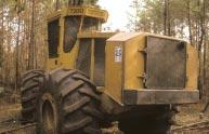 UPTIME The productivity of the entire harvesting system hinges on the feller buncher. Maximizing uptime is essential.