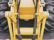 Higher capacity heavy-duty boom system for 724D and 726D.