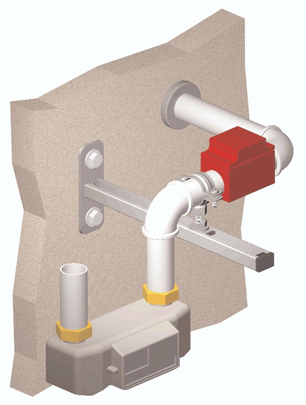 EARTHQUAKE VALVE SUPPORT KITS Support bracket for seismic gas shut-off valves. Rigid connection to the structure guarantees a reliable performance of the system.