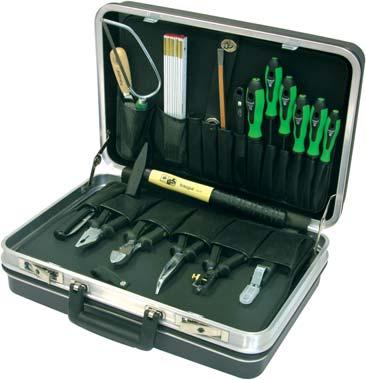 Hard-top tool cases Tool case Diamant Master s case for domestic appliances, with 23 tools, rigid case, black. Case 22 00 68.