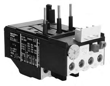 Series CT7 Thermal Overload Relays Choose CT7 overloads in DC applications and when monitoring Variable Frequency Drives New Yellow Dial R Sprecher + Schuh has always paid particular attention to the