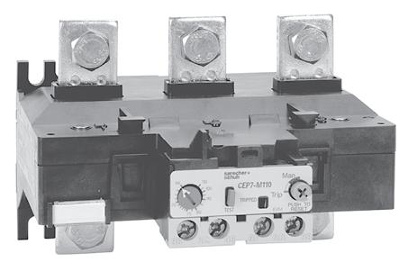 First Generation Solid State Overload Relays Advanced solid state motor protection at electromechanical prices R Sprecher + Schuh is at the leading edge of technology developing affordable solid