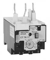 Thermal Overload Relays Series CT7K and CT4 CT7K CT7K Thermal Overload Relays, Manual Reset Overload Relay CTK-17 CT4 Thermal Overload Relays, Manual Reset ➊