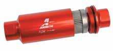 2 OD x 9 SY202-202412 Extra Long Fuel Filter #10AN Ends 2-1/4 OD x 11 SY203-229410 Extra Long Fuel Filter #12AN Ends 2-1/4 OD x 11 SY203-229412 Element for Short Filter (30 micron) SY208-101400
