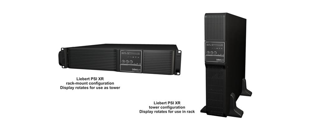 1 INTRODUCTION The Liebert PSI XR is a 2U, line-interactive UPS that may be installed in a rack or used as a tower UPS.