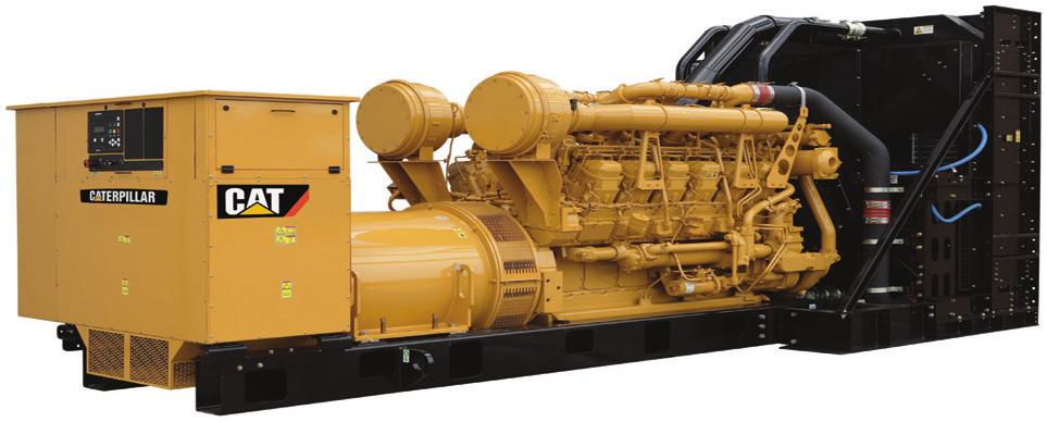 DIESEL GENERATOR SET CONTINUOUS 1230 ekw 1538 kva Caterpillar is leading the power generation marketplace with Power Solutions engineered to deliver unmatched flexibility, expandability, reliability,