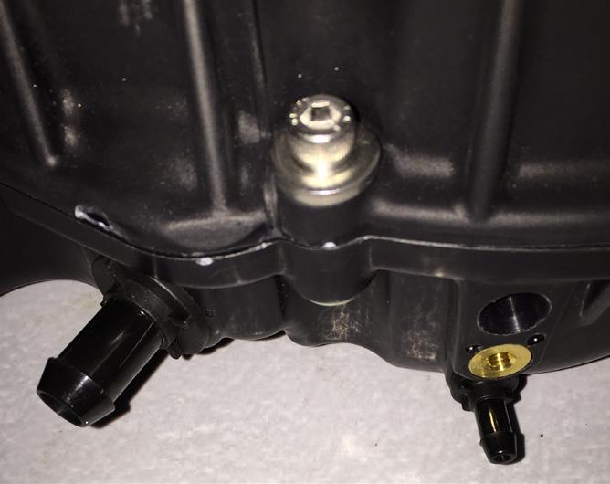 2 INSTALLATION INSTRUCTIONS VACUUM PORT - CHARCOAL CANISTER PURGE FRONT PCV INLET MAP SENSOR LOCATION* Large Port - Brake Booster Vacuum Small Inlet - Vacuum actuated exhaust cutout valve or other