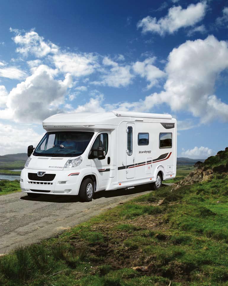 Star Range Sportstar Starfire Star Plus Range Startrail Starburst Stardream A series of motorhomes designed for luxury living, providing you with an inspiring combination of space, agility, comfort