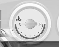 Engine coolant temperature gauge Displays the coolant temperature.