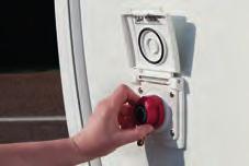 Alarm with keyfob awning light control