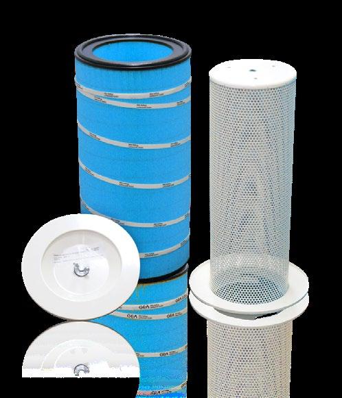 MultiPuls FILTER CARTRIDGE This innovative filter-exchange technology reduces your volume of refuse The key element of the EuroJet cartridge dust collector is the MultiPuls filter-exchange system.