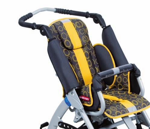 FRAME 100% ALUX high-tech rehab-stroller