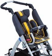 rehab-stroller appearance sizes - MINI, STD, MAXI