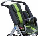 detachable safety bar with cover height adjustable ergonomic handlebar upholstery with reflexive safety marks basket, hip rest, padded frame cover frame colors and fabric patterns according to the