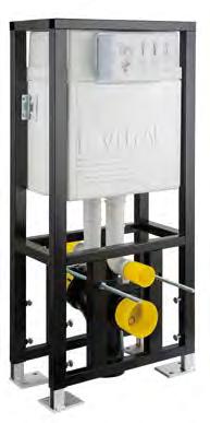 5/4 litres) 2.5/4 litres (adjustable to be used at 3/6 litres) Working pressure: 0.5-10 bar Weight: 30kg 742-4800-01 3/6 litres wall-hung frame 247 742-4800-02 2.