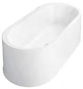 waste 3684 53000001000 180x80cm bath, double-ended
