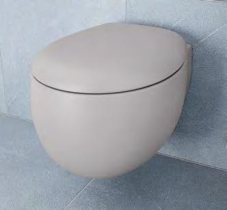 Toilet seat, soft-closing, matt white 218 106-020-009 Toilet