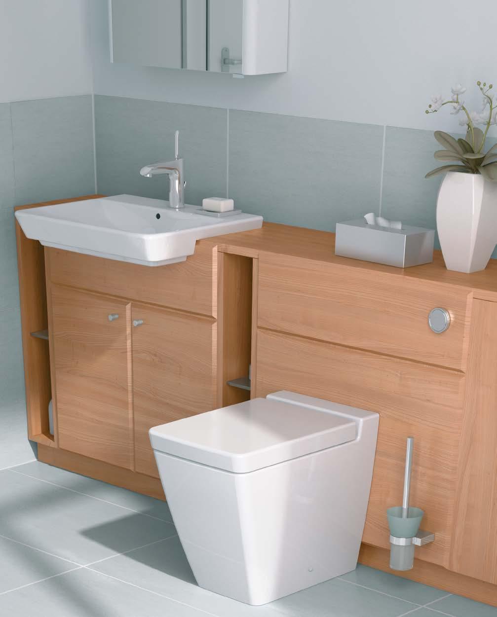 A41236 Basin mixer 283 T4 WASHBASINS ARE AVAILABLE IN A RANGE OF SIZES WITH EITHER