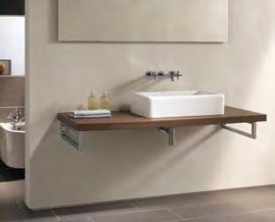 Combine, complement and contrast the different options to create a truly individual bathroom to suit your requirements.