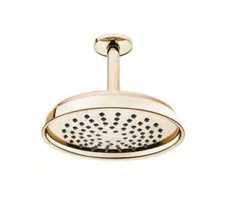 chrome 391 / A4234023 Gold 688 A45660 Showerhead, ceiling-mounted,