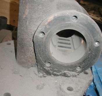 This first photo shows the end of the pilot valve cylinder. This shows the shuttle valve cylinder.
