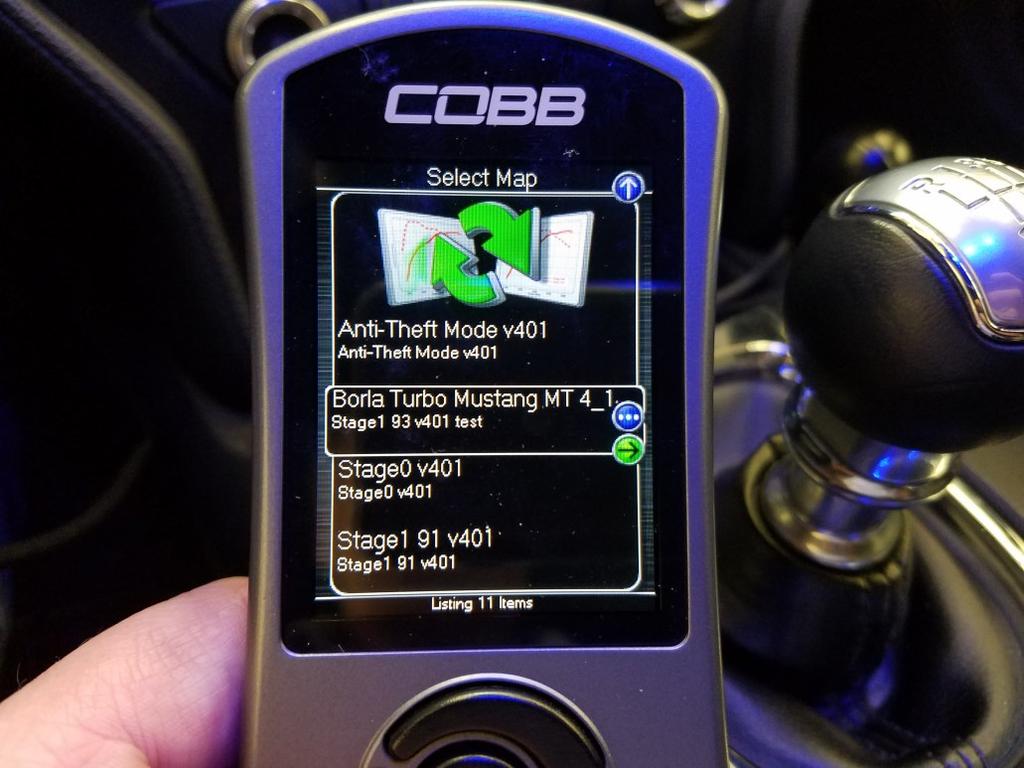 1 2 Plug the Accessport into the OBD2 port and follow the screen prompts.