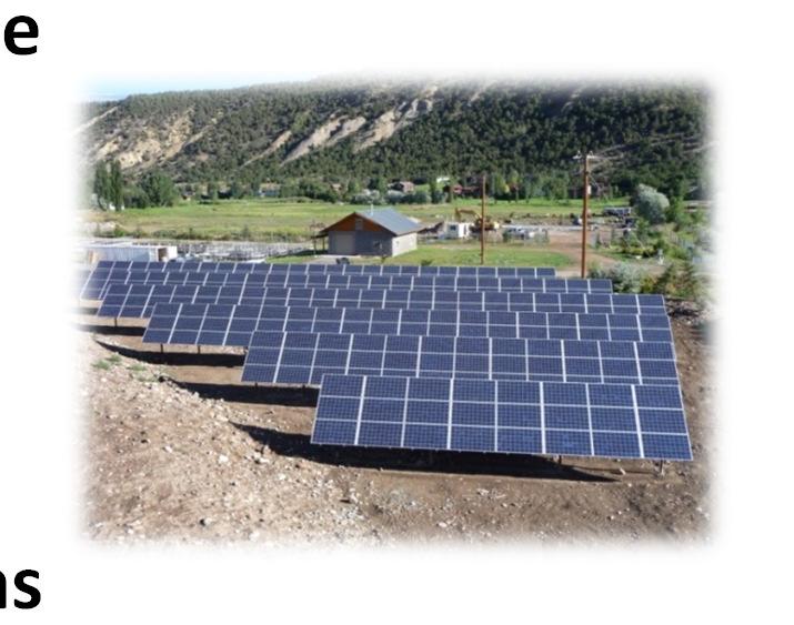 Advantages of Community Solar Lock in low energy costs for a long time (20 years) Community Solar Generates Higher Bill Credits than other Projects No need to install anything on customer premise