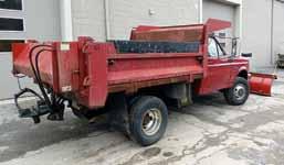 1987 MACK Model DM886SX Tri-Axle Dump Truck, powered by Mack ENDT285HP diesel engine and Mack extended range 7 speed transmission, equipped with 14 steel dump body, 65,000# rears and  1985 GMC