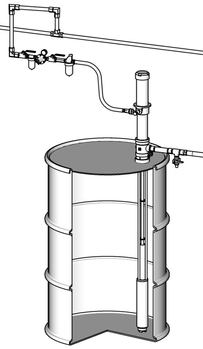 Typical Installation Typical Installation for Lubrication Applications Key for FIG. 3.