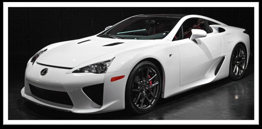 The Toyota LR Series Engine Lexus LFA The Toyota LR engine was developed in cooperation with long-time partner Yamaha for the exclusive Lexus LFA supercar.