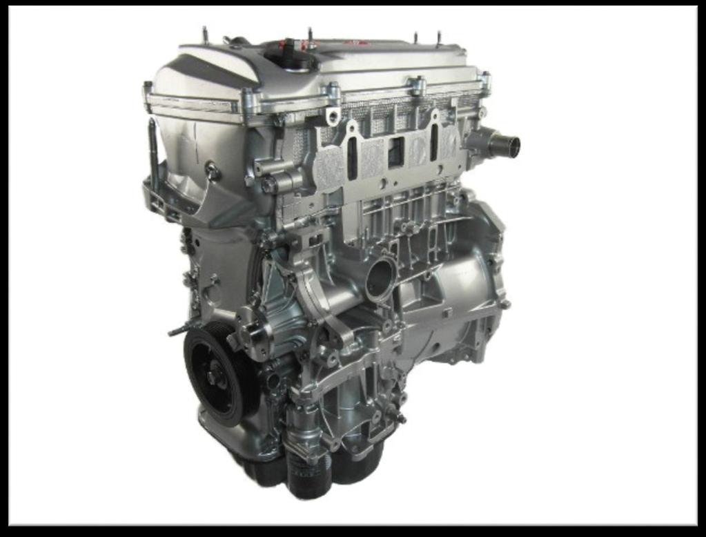 The Toyota AZ Series Engine The AZ Series is a straight-four, aluminum block, dual overhead cam (DOHC) engine and is a larger version of the NZ series.