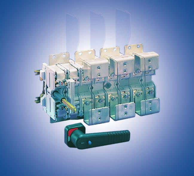 Loadswitch Fuse Combination Units 63/125A Skeleton Switches Conforms to EN 60947-3 80kA RMS fused short circuit capacity AC23A utilisation category Full uninterrupted duty 415V ac rated voltage