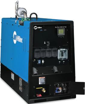 Big Blue 600 Series Features Digital meters with SunVision technology enable welding parameters to be viewed with greater clarity than analog meters at virtually any angle.