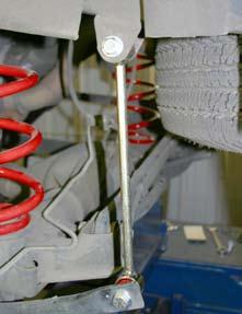 39. Install the new Skyjacker coil springs using the OEM upper & lower rubber isolator pads.