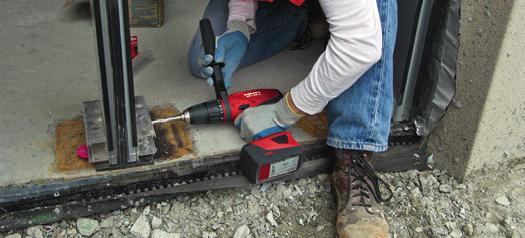Cordless hammer drill driver SFH 22-A Applications Hammer drilling in diameters up to 14 mm dia.
