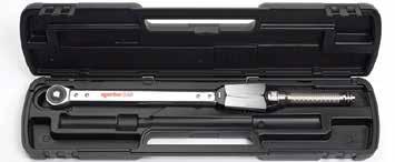 PROFESSIONAL TORQUE WRENCHES MODELS 650-1500 ADJUSTABLE & P TYPE 2 For precision applications to 1500 N m Exceptionally clear torque signal from unique mechanism Non length dependant so can be used
