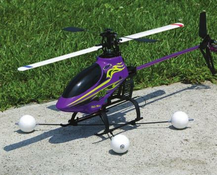 If you are learning on a collective-pitch heli that requires setup, it is even more important to seek expert help.