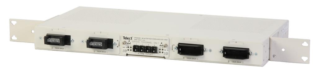 1.1 Overview Telect s Model 009-7001-0104 Demarcation Fuse Panel With Alarms provides TPC or TPS/TLS fuse protection at the equipment interface.