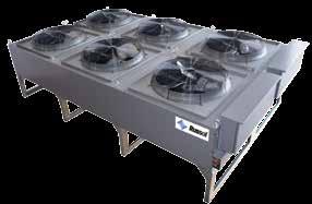 REMOTE AIR COOLED CONDENSERS 17 Specifications Data - Models with Variable Speed EC Fan Motors - 1200 RPM Model Number ** Fans Dia. CFM dba Max. Circuit Dis. Connection (Inches) Liq. Net Unit Wt.