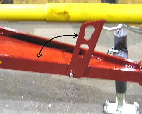 HITCHING, CONT D With PTO shaft connected to the rake, slide shaft safety collar back and slide the tractor side of the PTO shaft onto the tractor