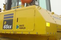 WASTE HANDLER FEATURES Durability By protecting exposed components, reducing opportunity for