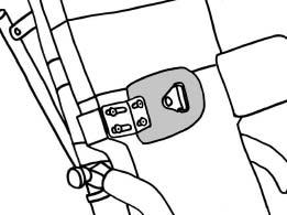 119 2. Midline Position: Use Allen wrench to unscrew the foam pad. Fig.