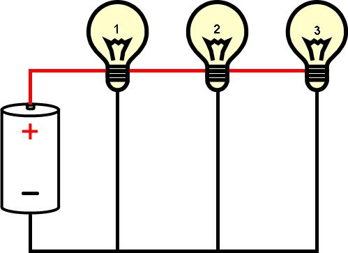 TEAK Electrical Energy Kit Lesson Plan Page 17 PARALLEL CIRCUIT & MEASURING CURRENT HANDOUT 1. Construct a closed parallel circuit as shown in Circuit X. Circuit X Circuit Y Circuit Z 2.